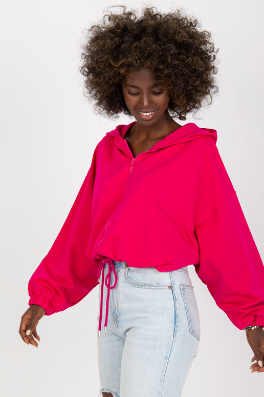 Fuksia värvi lihtne kapuuts RUE PARIS