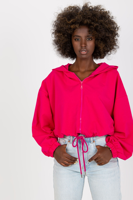 Fuksia värvi lihtne kapuuts RUE PARIS