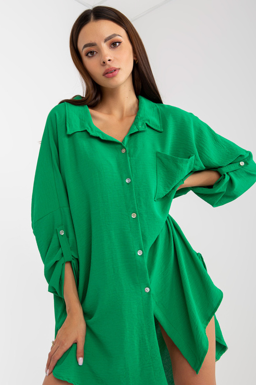 Roheline vabaajakleit nööpkinnitusega... Roheline vabaajakleit nööpkinnitusega...