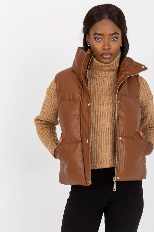 Pruun naiste ökonahast vest Pruun naiste ökonahast vest