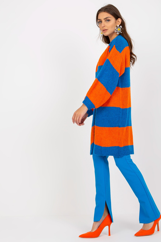 Sinine ja oranž naiste triibuline...