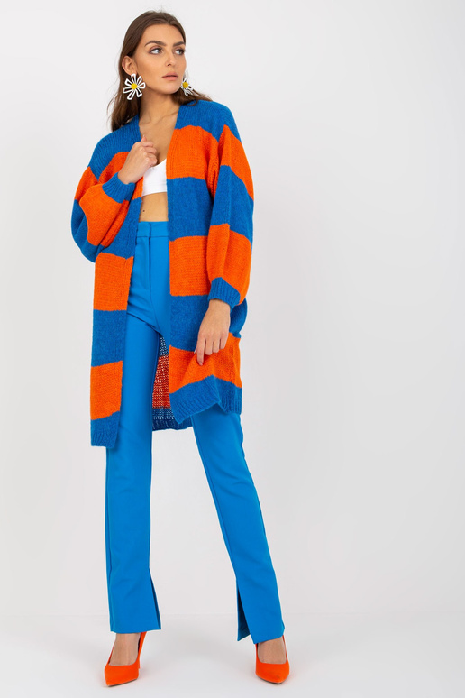 Sinine ja oranž naiste triibuline...