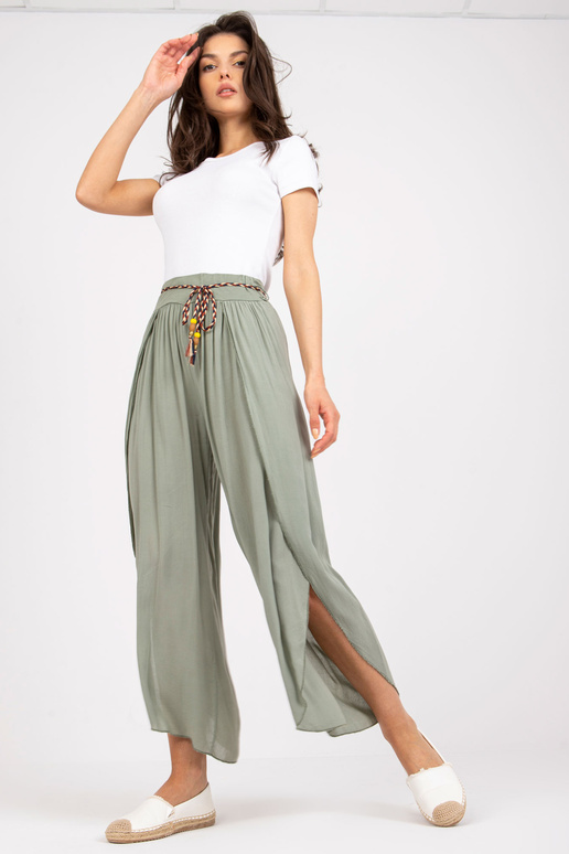 Khakivärvi põlvpüksid laia...