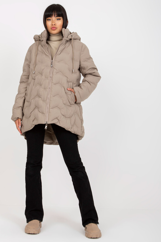 Beež naiste eemaldatava kapuutsiga... Beež naiste eemaldatava kapuutsiga...