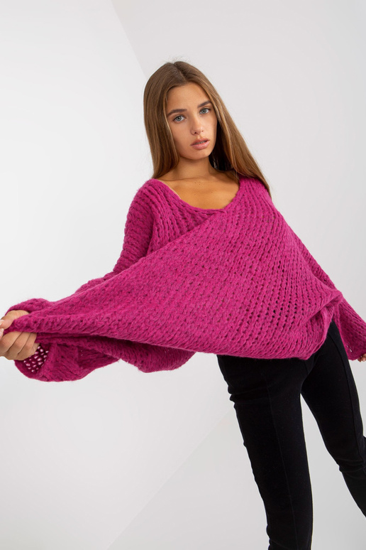 Fuksia laiade varrukatega oversize...