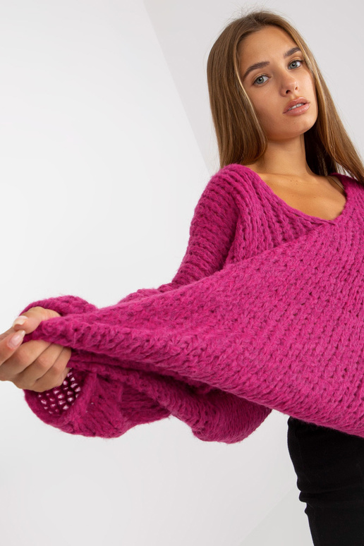 Fuksia laiade varrukatega oversize...