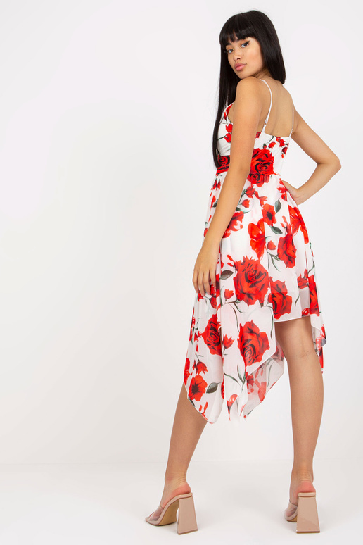 Valge ja punase lilleline kleit... Valge ja punase lilleline kleit...