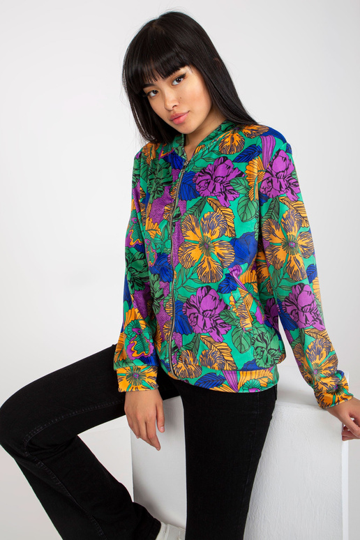 Roheline ja oranž veluurist bombler...