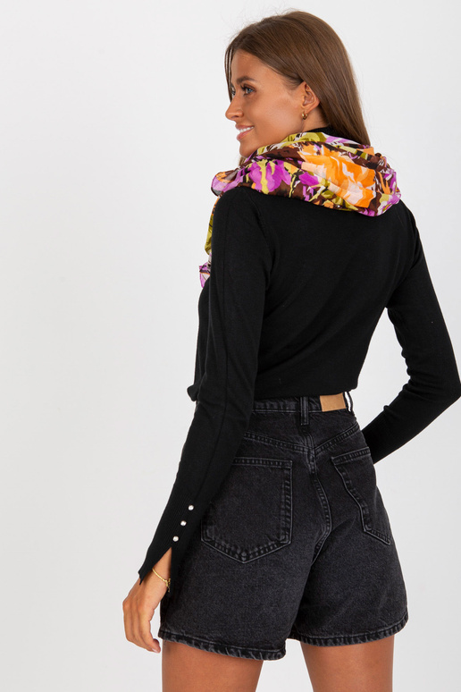 Pruunikas-lilla mustriga puuvillane...