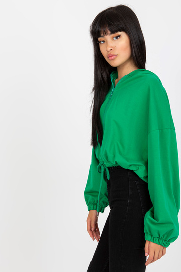 Roheline laiade varrukatega...