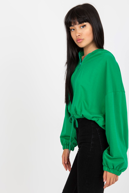 Roheline laiade varrukatega...