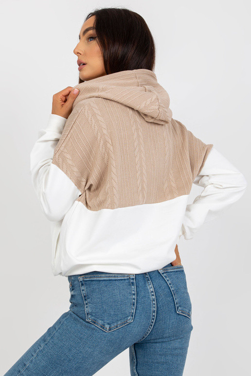 RUE PARIS beeži ja valge soonikuga...