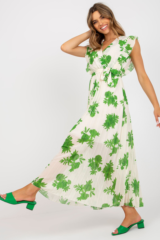 Beež ja roheline pikk printide ja... Beež ja roheline pikk printide ja...