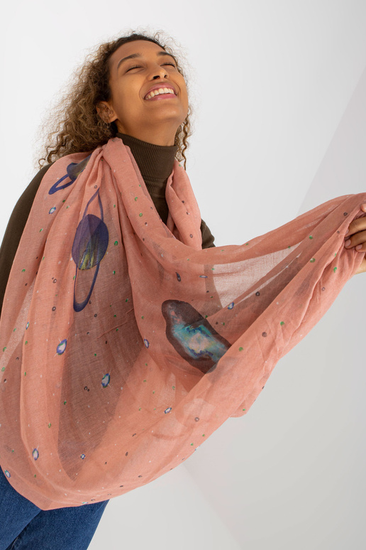 Hellrosa Damenschlinge korstnaviskoos