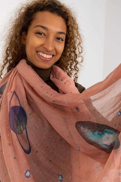 Hellrosa Damenschlinge korstnaviskoos