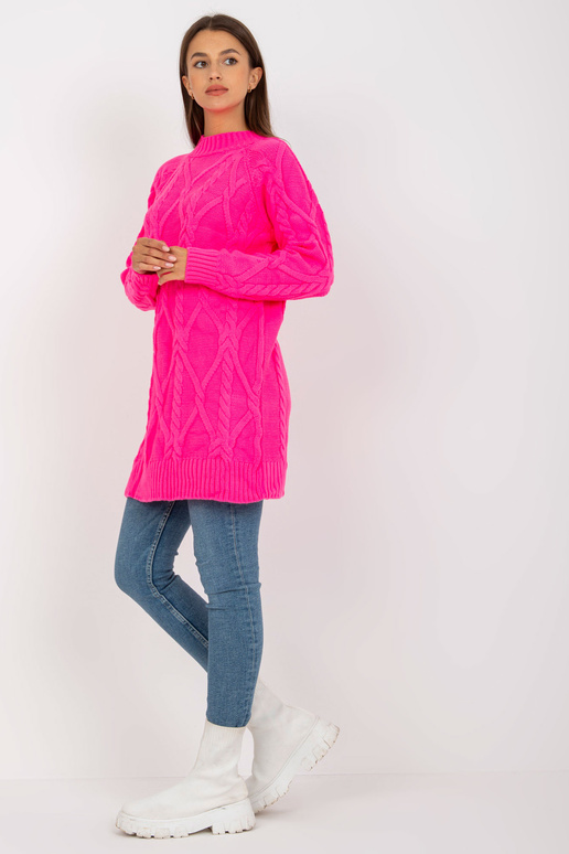 Fluo roosa punutistega minikleit RUE...