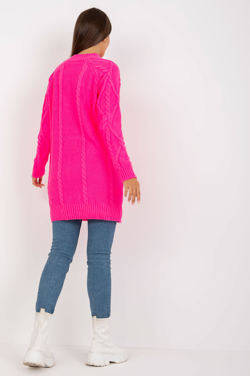 Fluo roosa punutistega minikleit RUE...