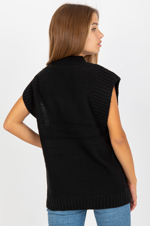 Must SUBLEVEL trossiga kootud vest Must SUBLEVEL trossiga kootud vest