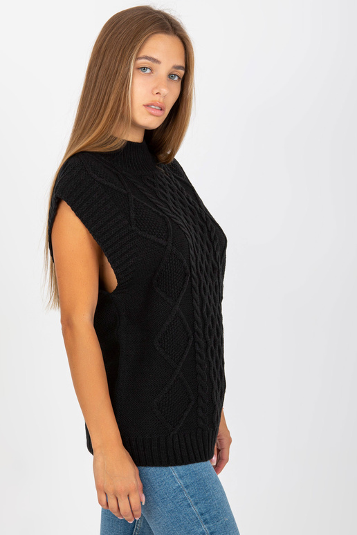 Must SUBLEVEL trossiga kootud vest Must SUBLEVEL trossiga kootud vest