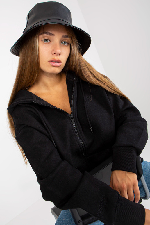 SUBLEVEL must kapuutsiga dressipluus