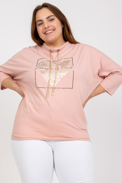 Dirty Pink Casual Plus Size...