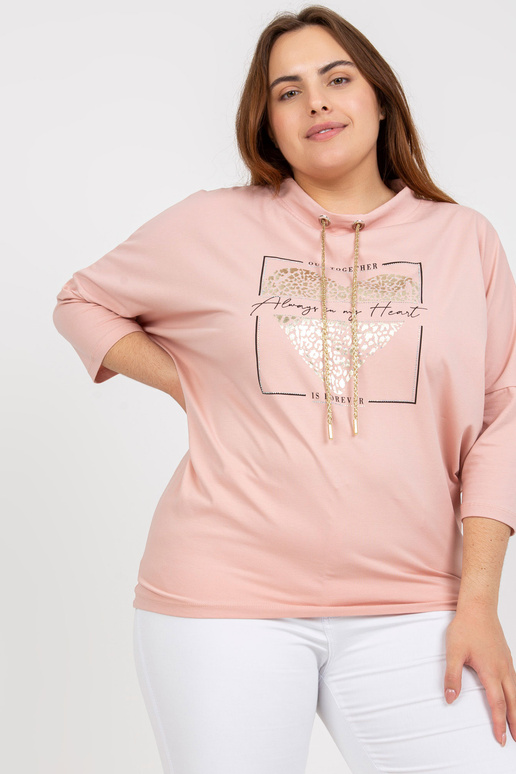 Dirty Pink Casual Plus Size...
