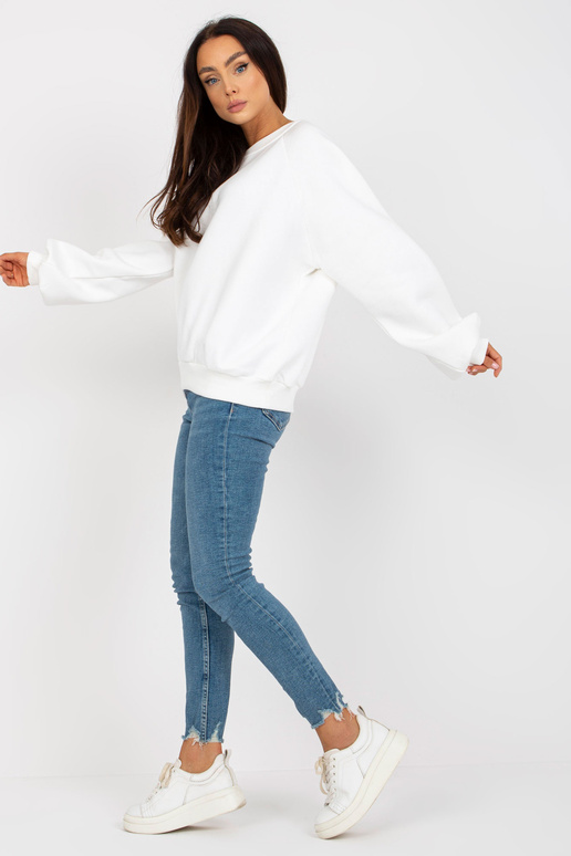 Ecru laiade varrukatega dressipluus...