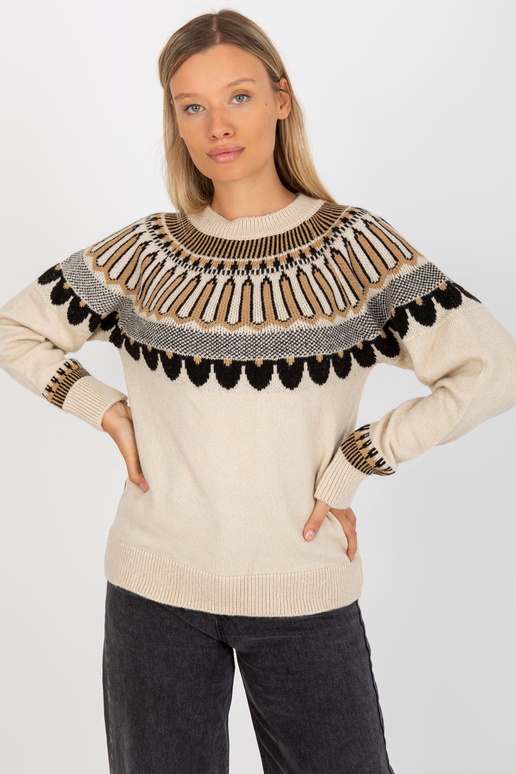 Beež klassikaline naiste kampsun...