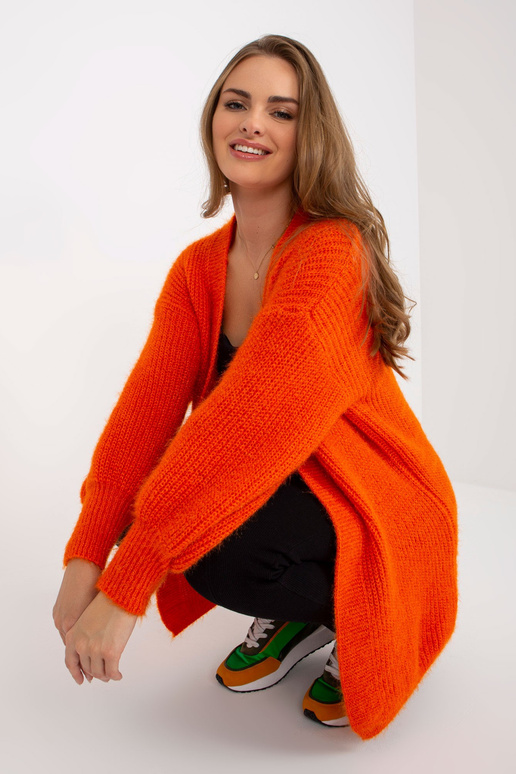Oranž kohev kardigan OCH BELLA villaga