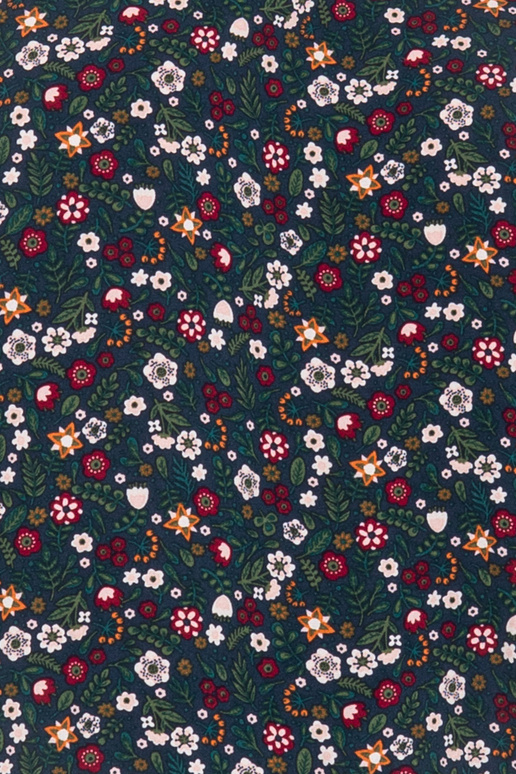 Tumesinine lilledega naistepluus Tumesinine lilledega naistepluus