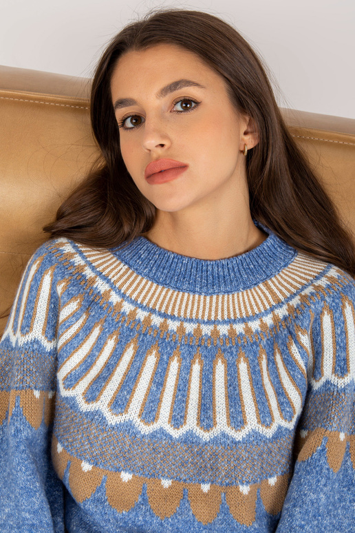 Sinine klassikaline kampsun RUE PARIS