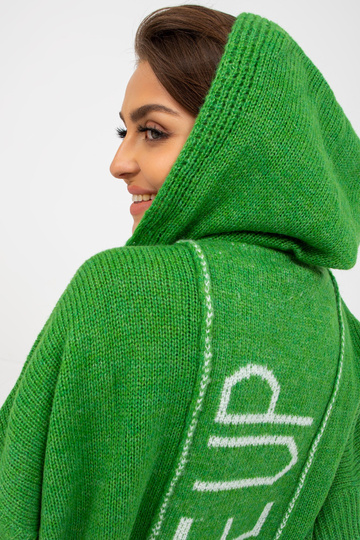 Roheline pikk kardigan,...