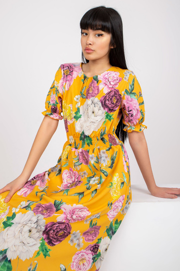 Kollane Midi kleit Melani...