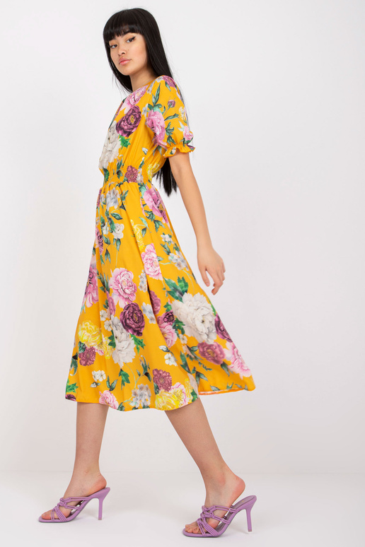 Kollane Midi kleit Melani... Kollane Midi kleit Melani...