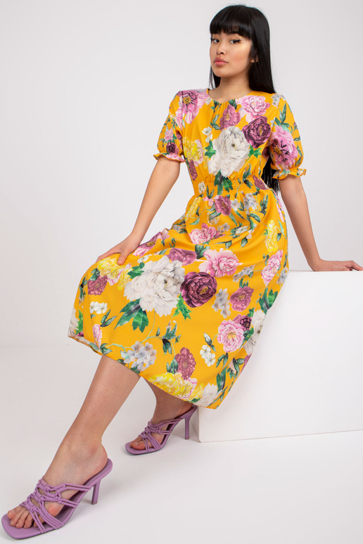 Kollane Midi kleit Melani... Kollane Midi kleit Melani...