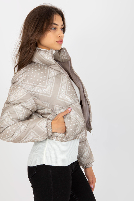 Beež lühike tepitud sulejope ilma... Beež lühike tepitud sulejope ilma...