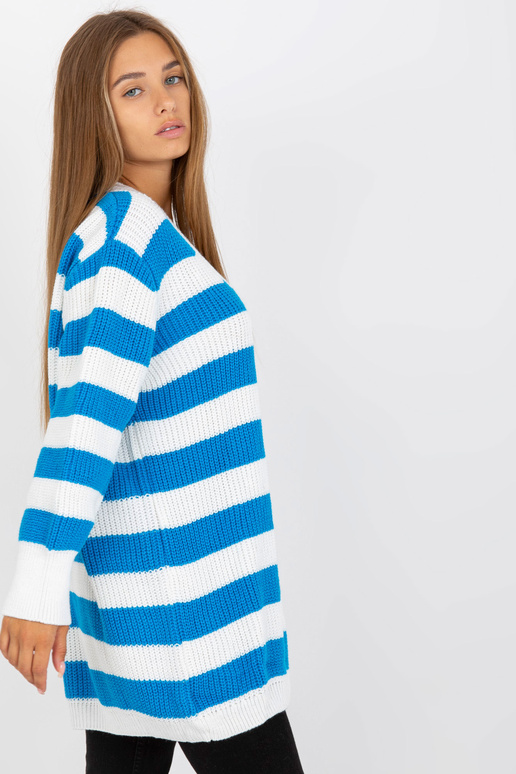 Valge ja sinine ülisuur kampsun RUE...