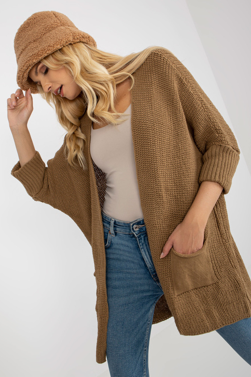 3/4 varrukatega kaameli kardigan RUE...