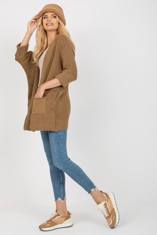 3/4 varrukatega kaameli kardigan RUE...