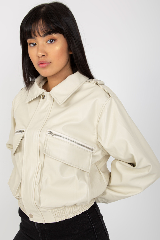 Helebeež ökonahast lühike taskutega jope