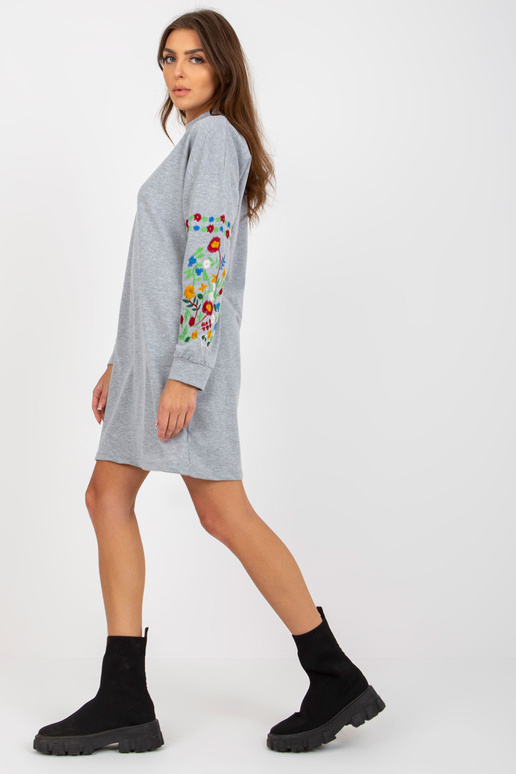 Hall melanž tikitud lilledega... Hall melanž tikitud lilledega...