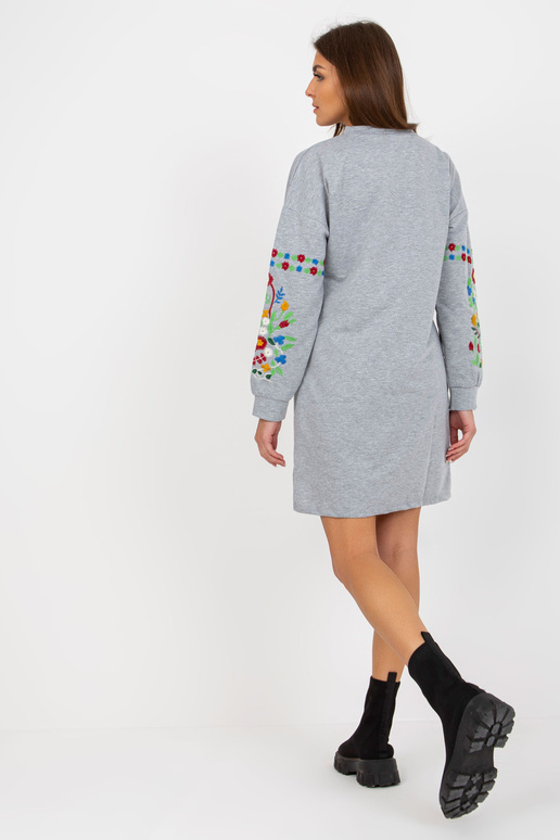 Hall melanž tikitud lilledega... Hall melanž tikitud lilledega...