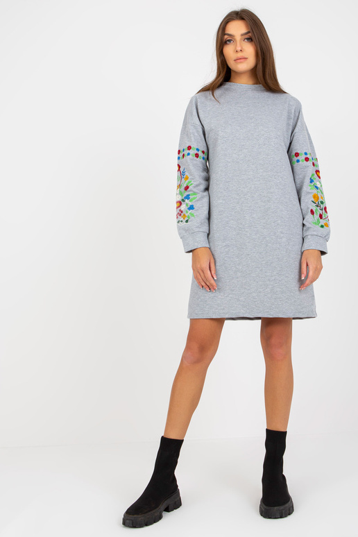 Hall melanž tikitud lilledega... Hall melanž tikitud lilledega...