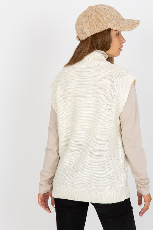 Valge kootud vest SUBLEVEL kaablitega Valge kootud vest SUBLEVEL kaablitega