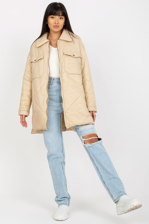 Helebeež tepitud taskutega üleminekujakk Helebeež tepitud taskutega üleminekujakk