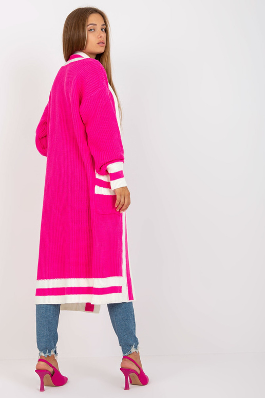 Roosa ülisuur taskutega kardigan RUE...