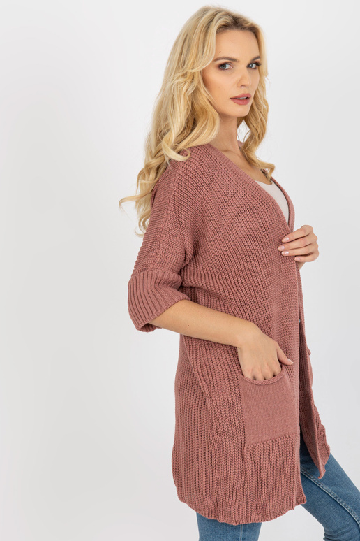 Kardigan-LO-SW-LK-3002.98P-tumeroosa Kardigan-LO-SW-LK-3002.98P-tumeroosa