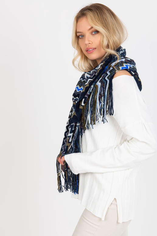 Meresinine mustritega naiste talvesall