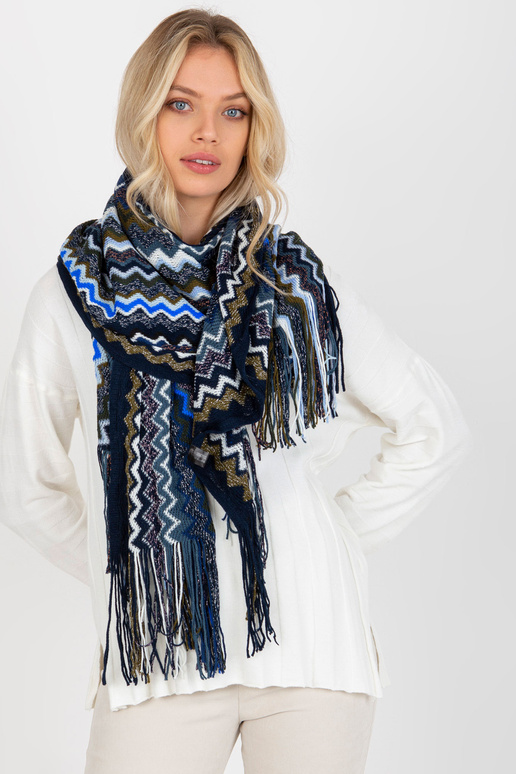 Meresinine mustritega naiste talvesall