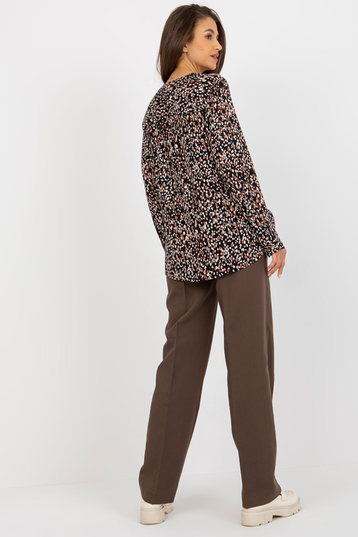 Must trükise ja V-kaelusega SUBLEVEL...